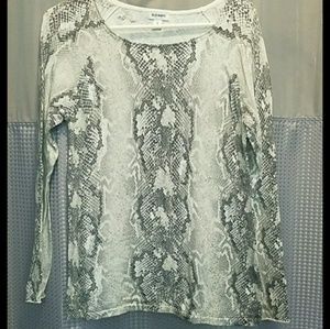 Snake skin sweater